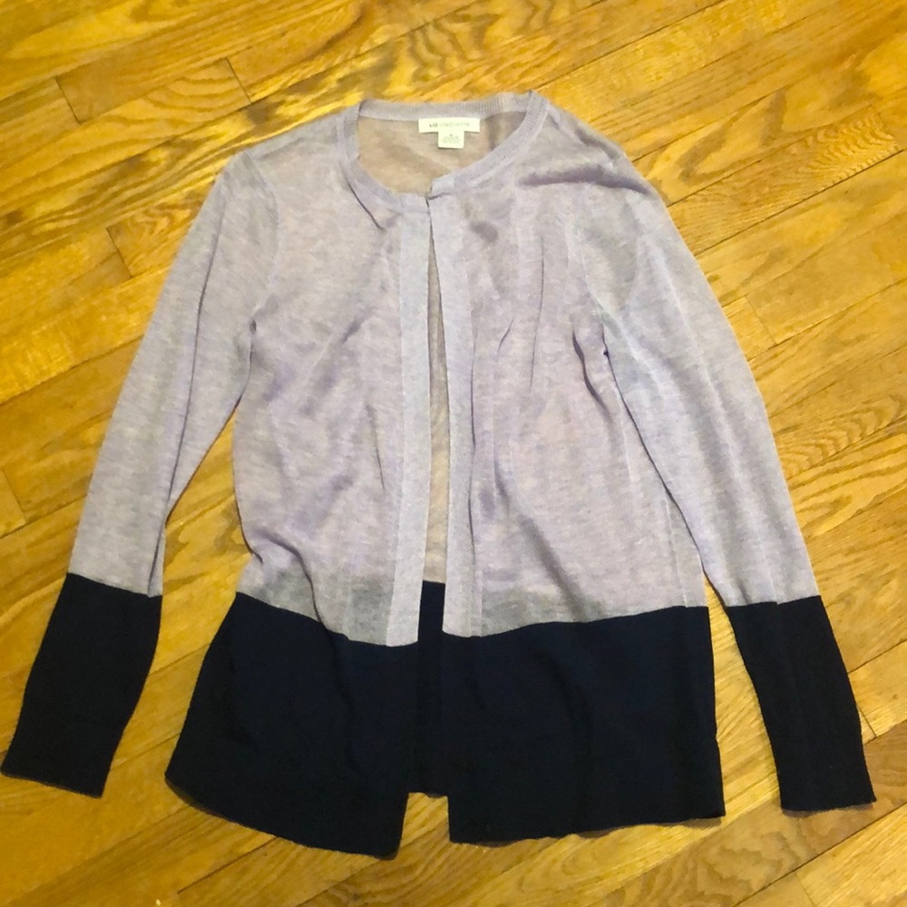 Purple/Navy Cardigan